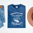 Graduation s Gracias a Mis Padres y a La Chancla Mineral Wash Tshirts Mineral Navy