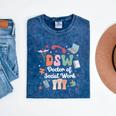 Groovy DSW Doctor Of Social Work Graduation DSW Graduate Mineral Wash Tshirts Mineral Navy
