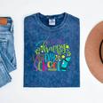Happy Last Day Of School Student Teacher Graduation Mineral Wash Tshirts Mineral Navy
