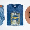 HBCU Historical College Alumni Queen Graduation 2024 Mineral Wash Tshirts Mineral Navy