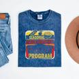 Hibernation Mode Fall And Winter Meme Introvert Vibes Humor Mineral Wash Tshirts Mineral Navy
