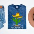 High School College Graduate Graduation Mineral Wash Tshirts Mineral Navy