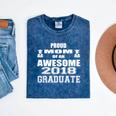High School Graduation Mom T Shirt College Graduation Mineral Wash Tshirts Mineral Navy