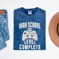 High School Graduation Shirt Gamer Graduation Mineral Wash Tshirts Mineral Navy
