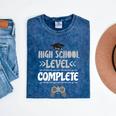 High School Graduation Shirt Video Gamer Graduation Mineral Wash Tshirts Mineral Navy
