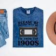 Over The Hill Please Be Patient I'm From The 1900s VHS Premium Tri-Blend Mineral Wash Tshirts Mineral Navy Over The Hill Please Be Patient I'm From The 1900s VHS Premium Tri-Blend Mineral Wash Tshirts Mineral Navy