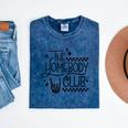 The Homebody Club Retro Introvert Antisocial Mineral Wash Tshirts Mineral Navy