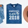 Homeschool Graduation Shirt Class Of 2018 T Shirt Mineral Wash Tshirts Mineral Navy