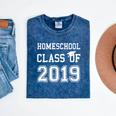 Homeschool Graduation Shirt Class Of 2019 T Shirt Mineral Wash Tshirts Mineral Navy