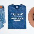 Now Hotter By One Degree 2021 College Graduation Mineral Wash Tshirts Mineral Navy