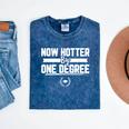 Now Hotter By One Degree Class Of 2019 Graduation Mineral Wash Tshirts Mineral Navy