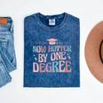 Now Hotter By One Degree Graduation Mineral Wash Tshirts Mineral Navy