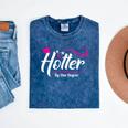 Hotter By One Degree Shirt Graduation For Her Mineral Wash Tshirts Mineral Navy