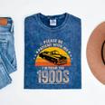 Humorous Saying Please Be Patient With Me I'm From The 1900s Premium Mineral Wash Tshirts Mineral Navy