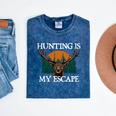 Hunting Is My Escape Introvert Hunter Antisocial Mineral Wash Tshirts Mineral Navy Hunting Is My Escape Introvert Hunter Antisocial Mineral Wash Tshirts Mineral Navy