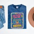 I'm From The 1900s 80s Millennial Boom Box Radio Premium Mineral Wash Tshirts Mineral Navy
