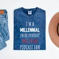 I'm A Millennial Introvert True Crime Podcast Fan Men Women Mineral Wash Tshirts Mineral Navy I'm A Millennial Introvert True Crime Podcast Fan Men Women Mineral Wash Tshirts Mineral Navy