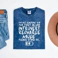 I'm Not Ignoring You I'm Just In My Introvert Recharge Mode Mineral Wash Tshirts Mineral Navy I'm Not Ignoring You I'm Just In My Introvert Recharge Mode Mineral Wash Tshirts Mineral Navy