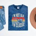 I'm Not Old I'm Classic Pipe Nostalgia Mineral Wash Tshirts Mineral Navy