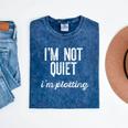 I'm NOT Quiet I'm Plotting Introvert Sarcastic Planning Meme Mineral Wash Tshirts Mineral Navy I'm NOT Quiet I'm Plotting Introvert Sarcastic Planning Meme Mineral Wash Tshirts Mineral Navy