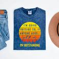 I'm Outstanding Retro Introvert Mountain Trip Lover Mineral Wash Tshirts Mineral Navy I'm Outstanding Retro Introvert Mountain Trip Lover Mineral Wash Tshirts Mineral Navy