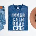 Inner Calm Mode On Introvert Saying Mineral Wash Tshirts Mineral Navy Inner Calm Mode On Introvert Saying Mineral Wash Tshirts Mineral Navy