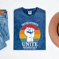 Introvert Antisocial Men Women Kids Boys Girls Mineral Wash Tshirts Mineral Navy