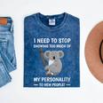 Introvert Fact Anti Socializing Extroversion Personality Mineral Wash Tshirts Mineral Navy