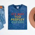 Introvert Its Way Too Peopley Mineral Wash Tshirts Mineral Navy Introvert Its Way Too Peopley Mineral Wash Tshirts Mineral Navy