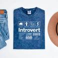 Introvert Label Signs Mineral Wash Tshirts Mineral Navy Introvert Label Signs Mineral Wash Tshirts Mineral Navy