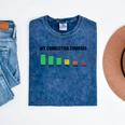 Introvert Low Battery My Connection Compass Mineral Wash Tshirts Mineral Navy