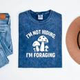 Introvert Mushroom Forager Humor Mineral Wash Tshirts Mineral Navy Introvert Mushroom Forager Humor Mineral Wash Tshirts Mineral Navy