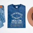 Im An Introvert Unless You Talk About Clarinets Mineral Wash Tshirts Mineral Navy Im An Introvert Unless You Talk About Clarinets Mineral Wash Tshirts Mineral Navy