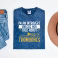 Im An Introvert Unless You Talk About Trombone Mineral Wash Tshirts Mineral Navy Im An Introvert Unless You Talk About Trombone Mineral Wash Tshirts Mineral Navy