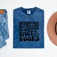 Introvert But Willing To Discuss Spicy Books Mineral Wash Tshirts Mineral Navy Introvert But Willing To Discuss Spicy Books Mineral Wash Tshirts Mineral Navy