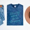 Introvert But Willing To Discuss Star-Gazing Mineral Wash Tshirts Mineral Navy