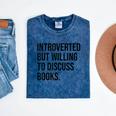 Introverted Bookworm Books Introvert Mineral Wash Tshirts Mineral Navy Introverted Bookworm Books Introvert Mineral Wash Tshirts Mineral Navy