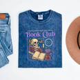 Introverted Romance Unapologetically Anti-Social Book Club Mineral Wash Tshirts Mineral Navy
