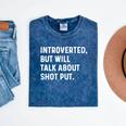 Introverted But Will Talk About Shot Put Track Field Thrower Mineral Wash Tshirts Mineral Navy Introverted But Will Talk About Shot Put Track Field Thrower Mineral Wash Tshirts Mineral Navy