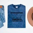 Introverted But Willing To Discuss Cats Introvert Shy Mineral Wash Tshirts Mineral Navy Introverted But Willing To Discuss Cats Introvert Shy Mineral Wash Tshirts Mineral Navy