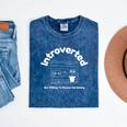 Introverted But Willing To Discuss Gardening Introverts Mineral Wash Tshirts Mineral Navy Introverted But Willing To Discuss Gardening Introverts Mineral Wash Tshirts Mineral Navy