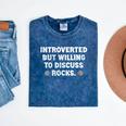 Introverted But Willing To Discuss Rocks Rock Collecting Mineral Wash Tshirts Mineral Navy Introverted But Willing To Discuss Rocks Rock Collecting Mineral Wash Tshirts Mineral Navy