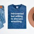 Introverted But Willing To Discuss Wrestling Introverts Mineral Wash Tshirts Mineral Navy Introverted But Willing To Discuss Wrestling Introverts Mineral Wash Tshirts Mineral Navy