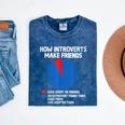 How Introverts Make Friends Sayings For Introverts Mineral Wash Tshirts Mineral Navy How Introverts Make Friends Sayings For Introverts Mineral Wash Tshirts Mineral Navy