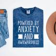 Introverts Social Anxiety Powered By Anxiety And Awkwardness Mineral Wash Tshirts Mineral Navy Introverts Social Anxiety Powered By Anxiety And Awkwardness Mineral Wash Tshirts Mineral Navy