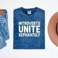 Introverts Unite Separately I Introvert Mineral Wash Tshirts Mineral Navy Introverts Unite Separately I Introvert Mineral Wash Tshirts Mineral Navy