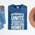 Introverts Unite Separately In Your Own Homes Mineral Wash Tshirts Mineral Navy Introverts Unite Separately In Your Own Homes Mineral Wash Tshirts Mineral Navy