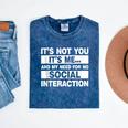 Its Not You Its Me And My Need For No Social Introvert Mineral Wash Tshirts Mineral Navy Its Not You Its Me And My Need For No Social Introvert Mineral Wash Tshirts Mineral Navy