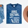 Juris Doctor Of Jurisprudence Law School Graduation Mineral Wash Tshirts Mineral Navy