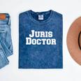 Juris Doctor Shirt -Juris Doctor Law School Graduation Shirt Mineral Wash Tshirts Mineral Navy